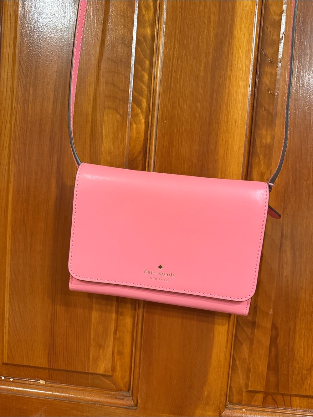 kate spade Pink Leather Crossbody Shoulder Bag